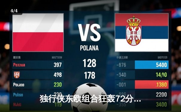 独行侠东欧组合狂轰72分逆转森林狼，总决赛会师凯尔特人 - 4